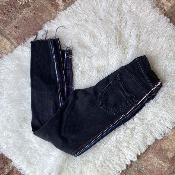 True Religion Modern Art Harper High Rise Super Skinny Jeans Size 26 - Picture 11 of 16